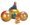 Gymnic-Gymnastikball ARTE ca.,55cm bunt(Sundo),