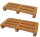 Fußmassageroller STRUKTUR m.,8 Rollen ca.31x16cm(Sundo),
