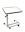 Beistell-Tisch ca.62x41x65-98cm weiß>>>>