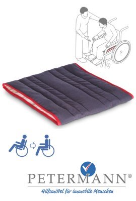 ALPHA Gleitmatte RS Cotton/,Naturdrell 50x45cm grau,
