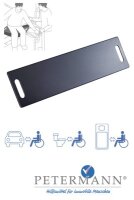 Rutschbrett BlueMotion Polyethylen 74x24 cm schwarz>>>>