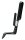 TORKEL Toilettenpapierzange,sterilisierbar schwarz(Etac),