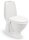 My-Loo Toilettensitzerhöhung,m.Klammern,m.Deckel,10cm,