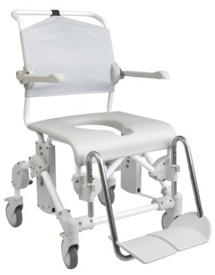 Swift Mobil-2 160XL Dusch-Toil,Rollstuhl m.Eimerhalter,grau,