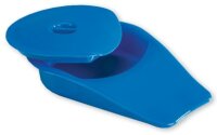 Stechbecken Komfort mit Deckel>>>>Farbe: blau