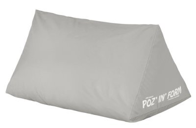Poz-In-Form Dreieckskissen, 56 x 32 x 28 cm grau>>>>