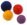 Igelball rot 85mm,