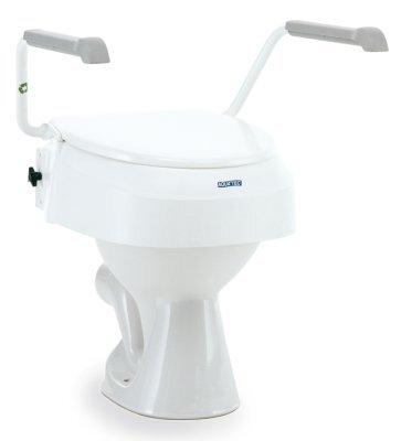 AQUATEC 900 Toilettensitz-,Erhöhung m.Armlehnen,
