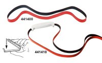 Deuser Band light rot/schwarz,