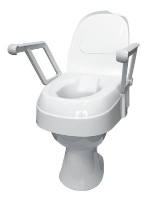 Toilettensitzerhöhung TSE 120,Plus m.Armlehnen(Drive Med.),