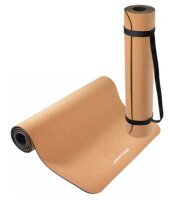 Deuser Yoga Matte Kork,183x61x0,6cm kork/grau,