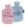 Wärmflasche f.Kinder m.Fleece,bezug hellblau(Fashy),