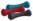 Deuser Neopren Kurzhantel,2x1,0kg weinrot,