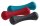 Deuser Neopren Kurzhantel,2x1,0kg weinrot,