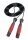 Springseil Basic Rope Deuser ca.2,80m, schwarz-rot>>>>