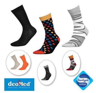TM Basic Man Baumwollsocken,zigzag/hellgrau Gr.43-46,
