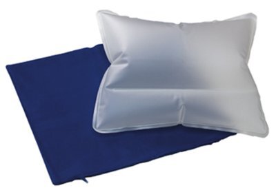 Keil-Sitzkissen,aufblasbar m.,Bezug,40x35cm blau(Dr.Winkler),