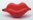 Badewannenkissen LIPPE,aufblasbar rot(Dr.Winkler),