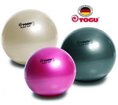 Gymnastikball MyBall Soft>>>>Ausf.: Durchmesser 75 cm Farbe: anthrazit