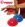 Semi Noppenball 8x4cm blau,(TOGU),
