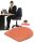Keil-Ballkissen Dynair Premium 36x37cm>>>>Farbe: dunkelblau