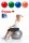 Powerball ABS>>>>Ausf.: Durchmesser 65 cm Farbe: silber