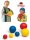Touch-Ball>>>>Ausf.: Durchmesser 18 cm Farbe: lila