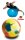 Gymnastikball MyBall>>>>Ausf.: Durchmesser 65 cm Farbe: pink