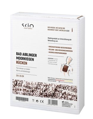 Scio Bad Aiblinger Moorkissen,Rücken 38x25cm,