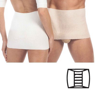 Rückenwärmer 40% Angora>>>>Farbe: haut Gr. S