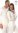 Wärmewäsche Classic Damen-Hemd, 1/2 Arm 50% Angora mit Spitze natur>>>>Gr. L