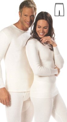 Wärmewäsche Classic Damen-Schlüpfer, lang 50% Angora natur>>>>Gr. XL