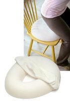 Sitzring oval mit Bezug,(novacare),
