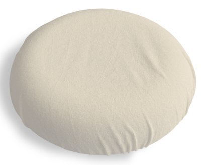 Bezug für Sitzring aus Frottee, naturweiß>>>>
