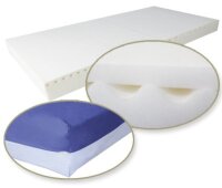 Anti-Dekubitus-Schaumstoff-Matratze Olymp PU, inklusive.PU-und Trikotbezug>>>>200 x 90 x 14 cm