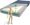 aks-Viscoplot AD-Matratze,m.Inko-Air 90x200x17cm,gerollt,