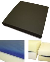 ADL Silflex 400,Silikongel mit,PU-Schaum,schwarz,52x44x10cm,
