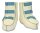 Reha-Schuhe Echtfell medizinisch mit Klettverschluss, natur (Paar)>>>>Gr. 37/38