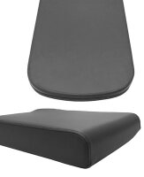 Etac PRIO Sitzkissen m.PU-Bezug grau 50x42-46x8cm