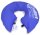 CARPURE Ring-Kissen M,130x20cm,