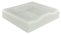 VISCOLUX Sitzkissen m.Air-Mesh,/PU Kombibezug 51x43x8cm,