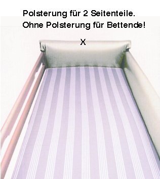 Bettauspolsterung f.2 Seiten-Teile innen u.außen(MSI)