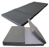 ADL Sturzmatte faltbar,80/160x70x10/5cm,grau,