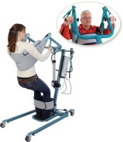 aks-Dualo Aktivlifter m.Gurt,u.Aufhänger wasserblau,