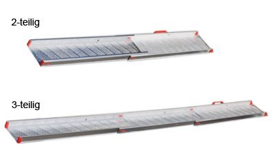 Rampe,3-teilig,teleskopierbar,285cm (Paar)(Rolko),
