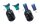 Urinflasche Uribag, faltbar ca.1,1l>>>>Ausf.: Herren Farbe: schwarz/blau