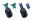 Urinflasche Uribag, faltbar ca.1,1l>>>>Ausf.: Herren Farbe: schwarz/blau