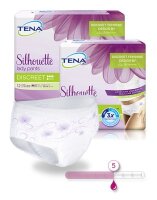 Pants TENA Silhouette Normal,Blanc M(6x12Stk),