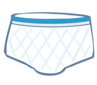 Fixierhose Kolibri comfix,extra medium blau(5 Stk.),