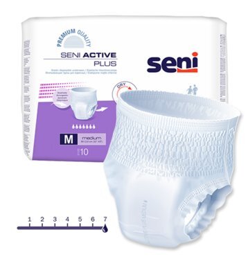 Einweginkontinenzslips Seni Active Plus xx-large (1 Karton: 6x10 Stück)>>>>
